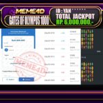 Bukti Jp MEME4D Slot Online 29 September 2025