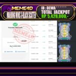 Bukti Jp MEME4D Slot Online 10 Oktober 2025