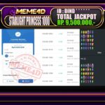 Bukti Jp MEME4D Slot Online 03 Oktober 2025