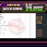 Bukti Jp MEME4D Slot Online 12 Oktober 2025