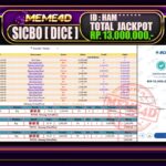 Bukti Jp MEME4D Casino Online 15 Oktober2025