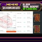 Bukti Jp MEME4D Slot Online 21 Oktober 2025