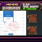 Bukti Jp MEME4D Slot Online 15 Oktober 2025