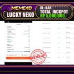 Bukti Jp MEME4D Slot Online 28 Oktober 2025