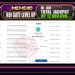 Bukti Jp MEME4D Slot Online 14 Oktober 2025