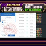 Bukti Jp MEME4D Slot Online 07 Oktober 2025