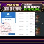 Bukti Jp MEME4D Slot Online 03 Oktober 2025