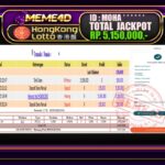 Bukti Jp MEME4D Togel Online 10 Oktober 2025
