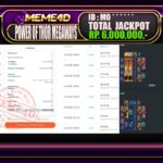 Bukti Jp MEME4D Slot Online 14 Oktober 2025