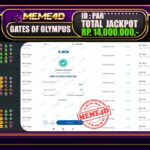 Bukti Jp MEME4D Slot Online 28 Oktober 2025