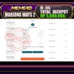 Bukti Jp MEME4D Slot Online 12 Oktober 2025