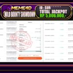 Bukti Jp MEME4D Slot Online 19 Oktober 2025