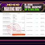 Bukti Jp MEME4D Slot Online 01 Oktober 2025