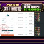 Bukti Jp MEME4D Slot Online 03 Oktober 2025