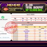 Bukti Jp MEME4D Togel Online 27 November 2025