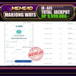 Bukti Jp MEME4D Slot Online 01 November 2025