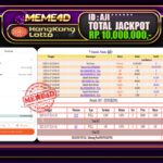 Bukti Jp MEME4D Togel Online 08 November 2025