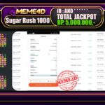 Bukti Jp MEME4D Slot Online 05 November 2025