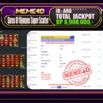 Bukti Jp MEME4D Slot Online 10 November 2025