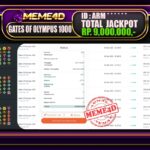 Bukti Jp MEME4D Slot Online 04 November 2025