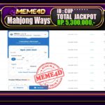 Bukti Jp MEME4D Slot Online 22 November 2025