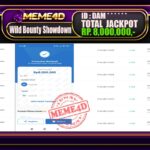Bukti Jp MEME4D Slot Online 07 November 2025