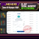 Bukti Jp MEME4D Slot Online 07 November 2025