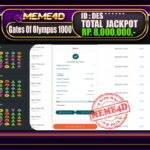 Bukti Jp MEME4D Slot Online 07 November 2025