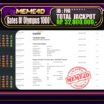 Bukti Jp MEME4D Slot Online 20  November 2025