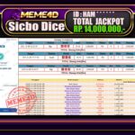 Bukti Jp MEME4D Casino Online 10 November 2025