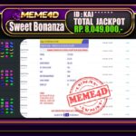 Bukti Jp MEME4D Slot Online 28 November 2025