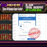 Bukti Jp MEME4D Slot Online 27 November 2025