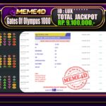 Bukti Jp MEME4D Slot Online 11 November 2025