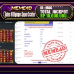 Bukti Jp MEME4D Slot Online 25 November 2025