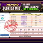Bukti Jp MEME4D Togel Online 09 November 2025