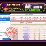 Bukti Jp MEME4D Togel Online 12 November 2025
