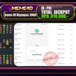 Bukti Jp MEME4D Slot Online 08 November 2025