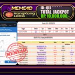 Bukti Jp MEME4D Togel Online 25 November 2025