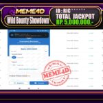 Bukti Jp MEME4D Slot Online 10 November 2025