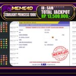 Bukti Jp MEME4D Slot Online 04 November 2025