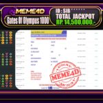 Bukti Jp MEME4D Slot Online 18 November 2025