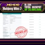 Bukti Jp MEME4D Slot Online 26 November 2025