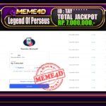 Bukti Jp MEME4D Slot Online 24 November 2025