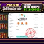 Bukti Jp MEME4D Slot Online 08  November 2025