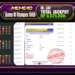 Bukti Jp MEME4D Slot Online 09 November 2025