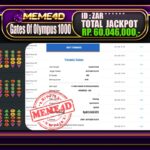 Bukti Jp MEME4D Slot Online 26 November 2025