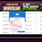 Bukti Jp MEME4D Slot Online 21 Desember 2025