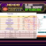 Bukti Jp MEME4D Togel Online 16 Desember 2025