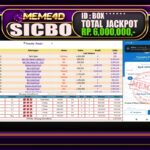 Bukti Jp MEME4D Casino Online 21 Desember  2025