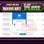 Bukti Jp MEME4D Slot Online 13 Desember 2025